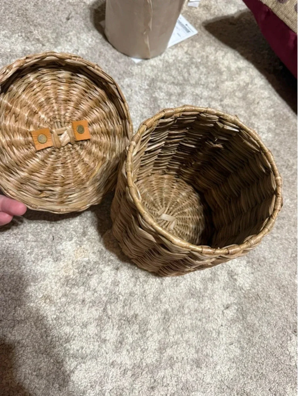 Hearth and Hand Baskey with Lid